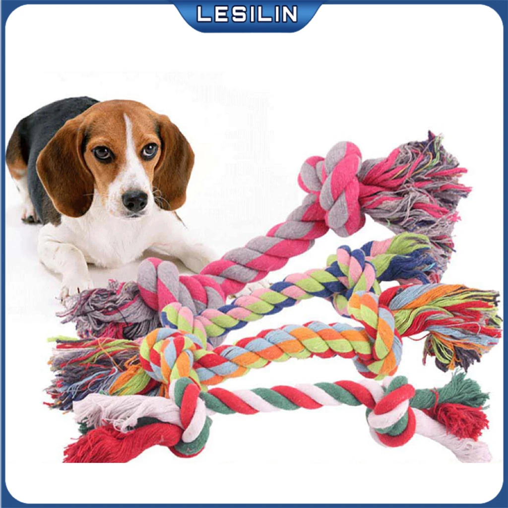 3pcs Pet Dog Puppy Double Knot Chew Rope Knot Toys Clean Teeth Durable Braided Bone Rope Pet Molar Toy Pet Supplies Random Color
3pcs Pet Dog Puppy Double Knot Chew Rope Knot Toys Clean Teeth Durable Braided Bone Rope Pet Molar Toy Pet Supplies Random Color