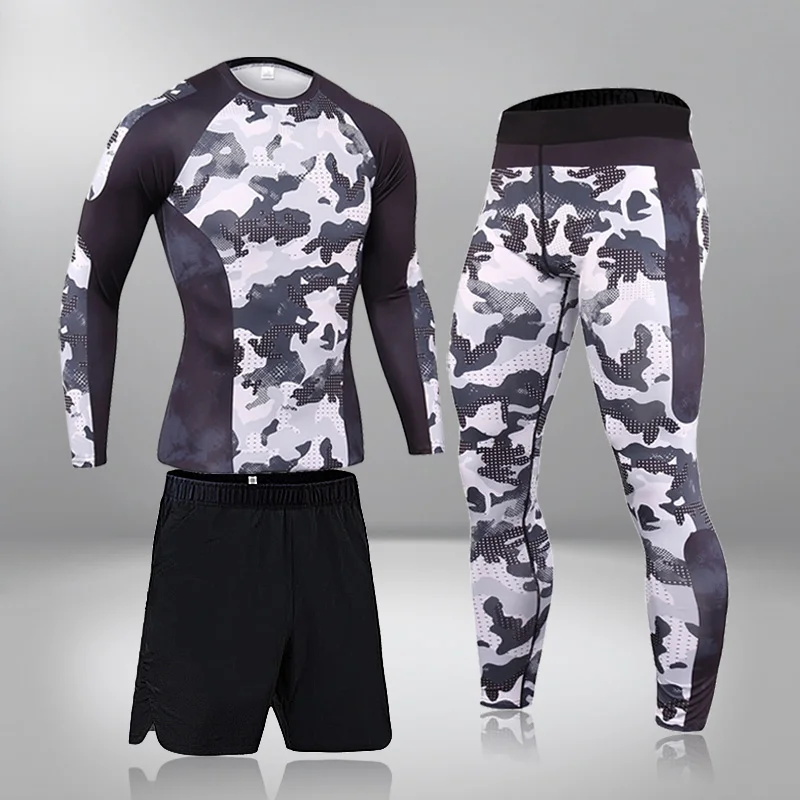 Men's Compression Sportswear Suits Gym Tights Training Clothes Workout Jogging Sports Set Running Rashguard Tracksuit For Men
Men's Compression Sportswear Suits Gym Tights Training Clothes Workout Jogging Sports Set Running Rashguard Tracksuit For Men