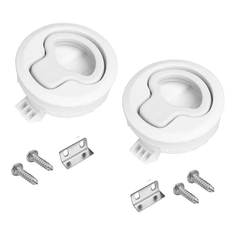 Boat Latch Slam Latch Flush Pull Slam Latch Round Pull Latch Marine Hatch Latch for Boat Deck RV Cabinet Door Drawers
Boat Latch Slam Latch Flush Pull Slam Latch Round Pull Latch Marine Hatch Latch for Boat Deck RV Cabinet Door Drawers