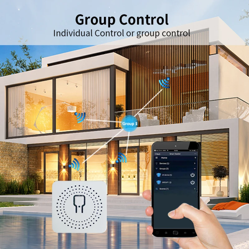 Tuya Zigbee 10A/16A Mini Smart Switch Support Two-way Smart Life App Voice Control With Alexa Google Home Smart Home Bridge Need
Tuya Zigbee 10A/16A Mini Smart Switch Support Two-way Smart Life App Voice Control With Alexa Google Home Smart Home Bridge Need
