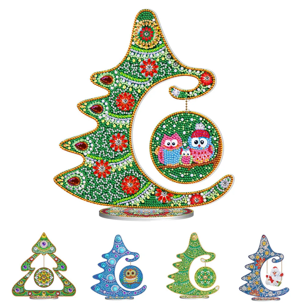 New arrival DIY Diamond Painting Kit Christmas Tree Desktop Decoration Mosaic Embroidery Dot Diamond Home Decoration Gift
New arrival DIY Diamond Painting Kit Christmas Tree Desktop Decoration Mosaic Embroidery Dot Diamond Home Decoration Gift