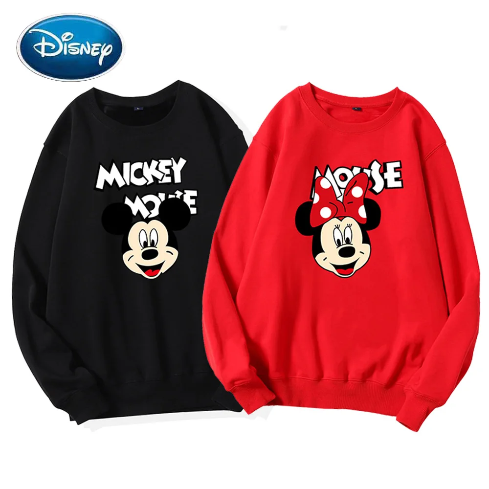 Disney Sweatshirt Minnie Mickey Mouse Cartoon Letter Print O-Neck Pullover Women Long Sleeve Couples Unisex Tops S - XXL 8 Color
Disney Sweatshirt Minnie Mickey Mouse Cartoon Letter Print O-Neck Pullover Women Long Sleeve Couples Unisex Tops S - XXL 8 Color