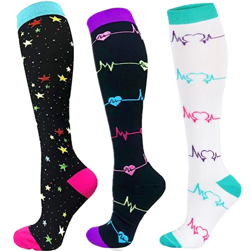 Men Women Compression Socks Nylon Medical Nursing Stockings For Varicose Veins Better Blood Circulation Best Gift For All Sports
Men Women Compression Socks Nylon Medical Nursing Stockings For Varicose Veins Better Blood Circulation Best Gift For All Sports