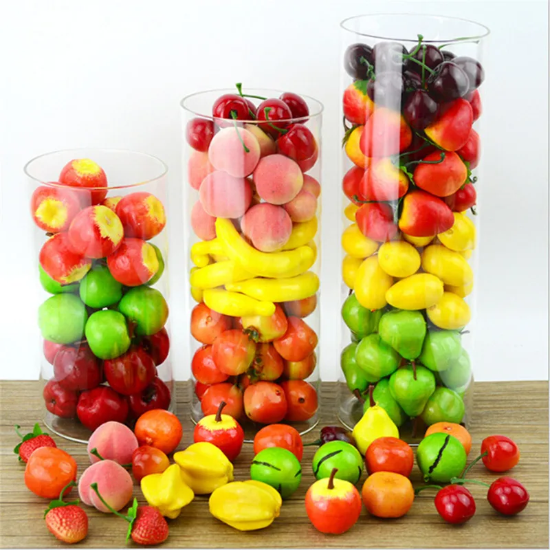 20Pcs/Set Miniature Fruit Kitchen Artificial Fake Pear Apple Strawberry Home Decor Kitchen Toy For Girls Gift
20Pcs/Set Miniature Fruit Kitchen Artificial Fake Pear Apple Strawberry Home Decor Kitchen Toy For Girls Gift