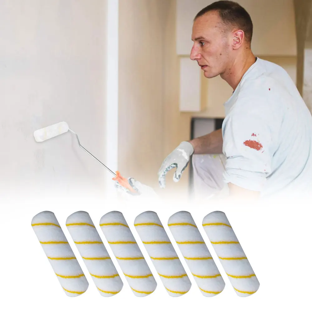 20PCS Mini Rollers Cover Polyester Roller Sleeve Decorators Brush Smooth Tools Paint Roller Cover No Handle Tool Set White
20PCS Mini Rollers Cover Polyester Roller Sleeve Decorators Brush Smooth Tools Paint Roller Cover No Handle Tool Set White