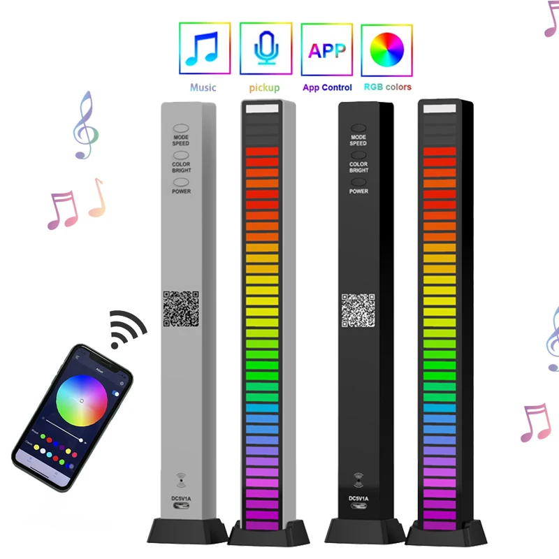 New RGB Pickup Atmosphere Light Music Car Rhythm Light Car LED Atmosphere Light Phantom Color Voice Control Music Sensor Light
New RGB Pickup Atmosphere Light Music Car Rhythm Light Car LED Atmosphere Light Phantom Color Voice Control Music Sensor Light