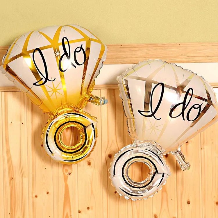 Diamond Ring Balloon Wedding Valentine's Day Wedding Room Decoration Supplies Arrangement Aluminum Foil Balloon Wholesale
Diamond Ring Balloon Wedding Valentine's Day Wedding Room Decoration Supplies Arrangement Aluminum Foil Balloon Wholesale