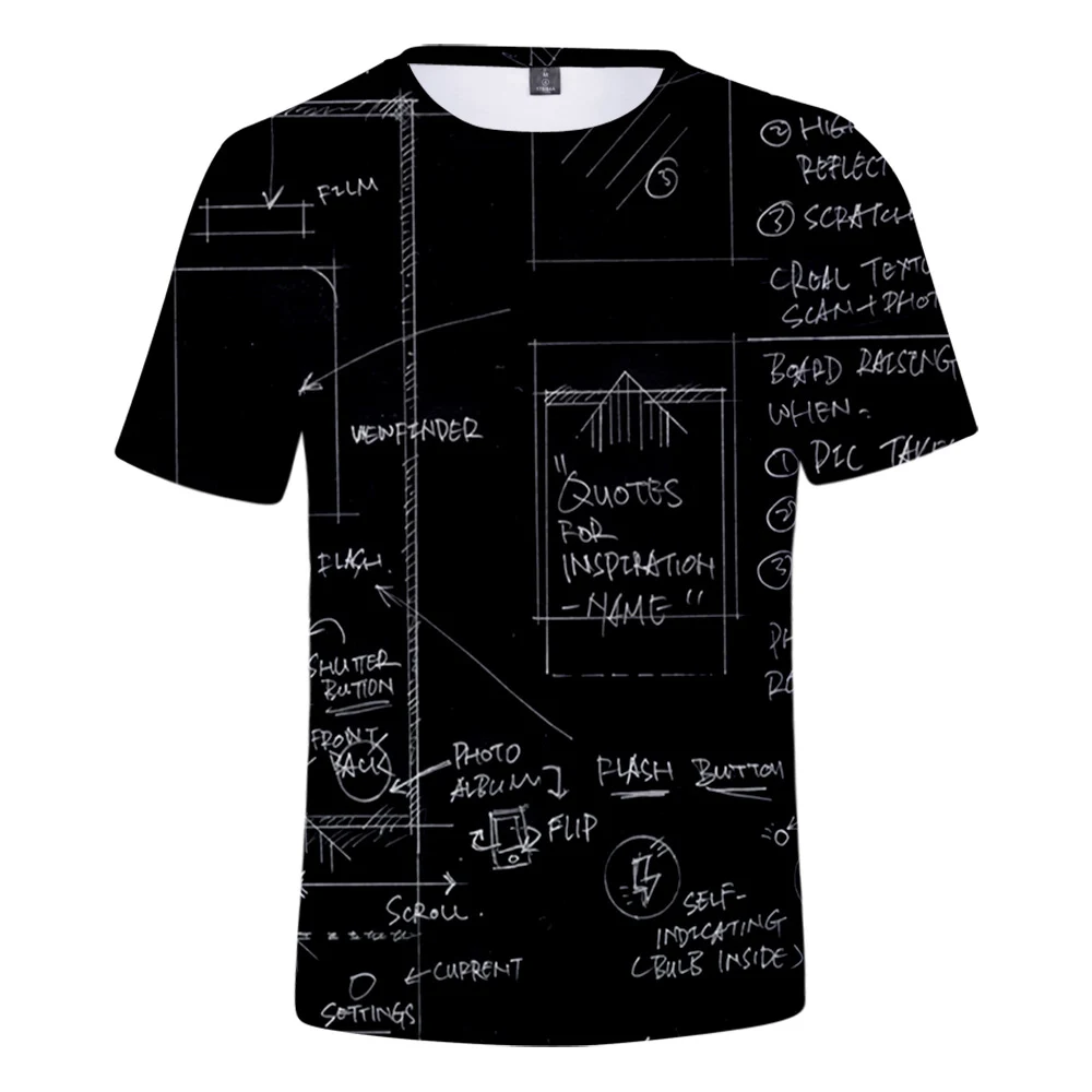 School Harajuku Physics Formula t-shirts Men's Brand 3D printed clothes Math enthusiast Student College style Loose T Shirt Tops
School Harajuku Physics Formula t-shirts Men's Brand 3D printed clothes Math enthusiast Student College style Loose T Shirt Tops