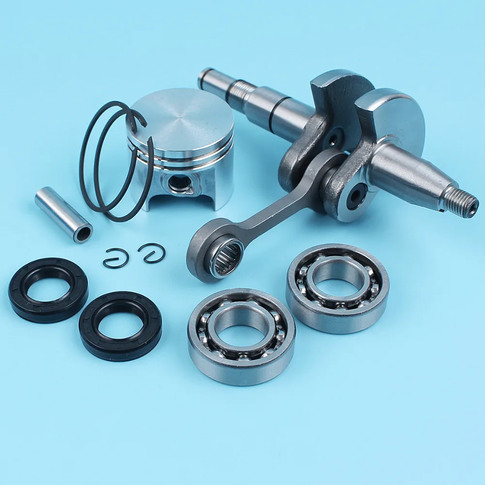 37mm Piston 8mm Pin Crankshaft Ball Bearings Oil Seals For STIHL 017 MS170 Chainsaw OEM# 1130 030 2000 Parts бензопила
37mm Piston 8mm Pin Crankshaft Ball Bearings Oil Seals For STIHL 017 MS170 Chainsaw OEM# 1130 030 2000 Parts бензопила