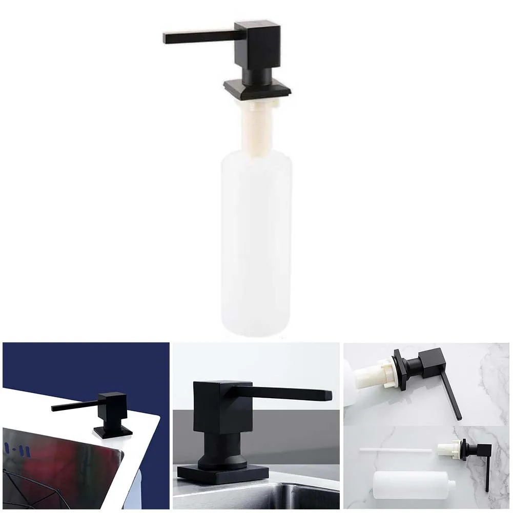 Square Soap Dispensers Deck Mount Pump Countertop Stainless Steel Sink Soap Dispenser Set Built In Kitchen Accessories
Square Soap Dispensers Deck Mount Pump Countertop Stainless Steel Sink Soap Dispenser Set Built In Kitchen Accessories