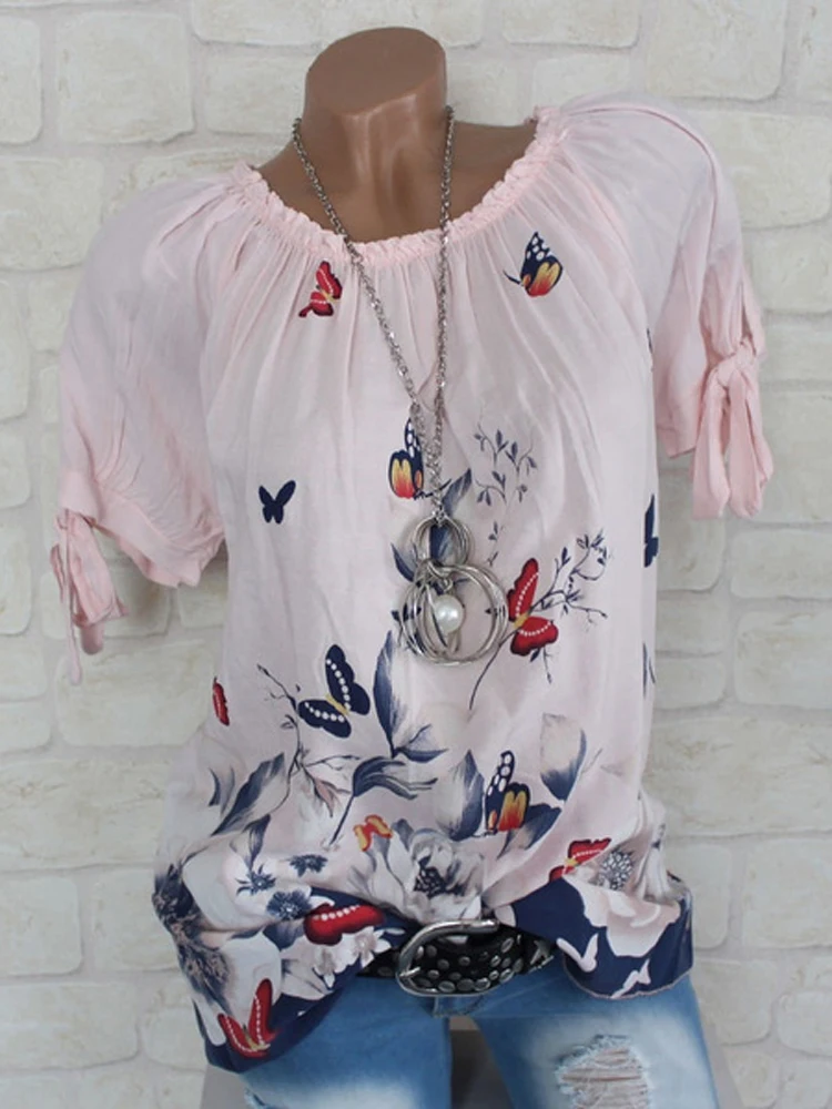 Vintage Blouse Women Butterfly Printed Floral Tshirt Streetwear Sexy Female Clothes Short Sleeve Chiffon Aesthetic Elegant Shirt
Vintage Blouse Women Butterfly Printed Floral Tshirt Streetwear Sexy Female Clothes Short Sleeve Chiffon Aesthetic Elegant Shirt