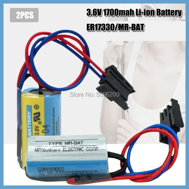 2 шт. MR-BAT ER17330V программируемый контроллер батарея 3,6 V 1700mAh ER2 / 3A 17330 литий-ионный аккумулятор PLC сервопривод батарея с вилкой
2 шт. MR-BAT ER17330V программируемый контроллер батарея 3,6 V 1700mAh ER2 / 3A 17330 литий-ионный аккумулятор PLC сервопривод батарея с вилкой