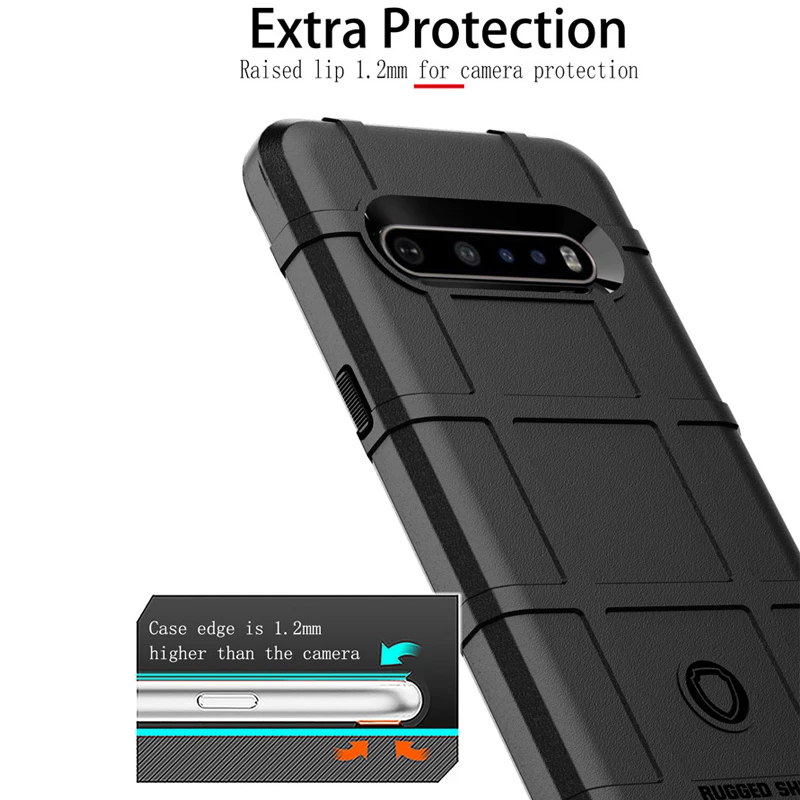 Для LG V60 ThinQ бронированный чехол для телефона противоскользящая прочная защита