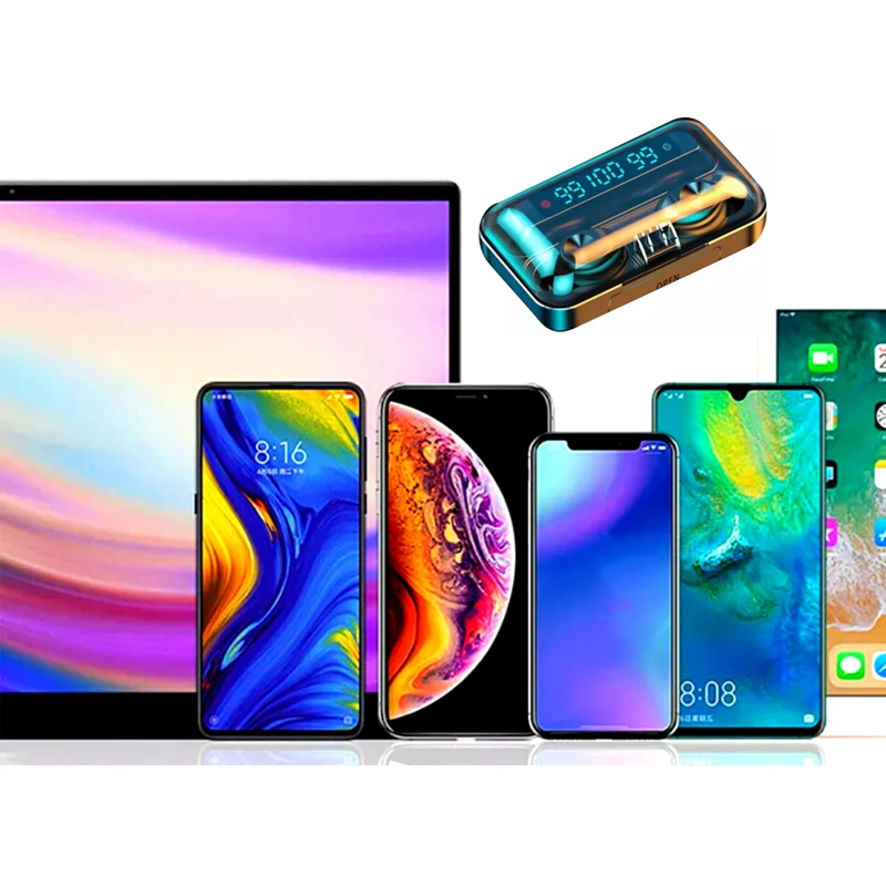 Bluetooth Wireless Earphone Mini Wireless In-ear Earphones Noise Canceling Waterproof Sports Headphones With Microphone
Bluetooth Wireless Earphone Mini Wireless In-ear Earphones Noise Canceling Waterproof Sports Headphones With Microphone