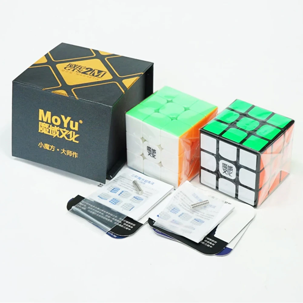 MoYu Weilong GTS2 / GTS 2M Magnetic 3x3x3 Speed Magic Cube GTS2 M 3x3 Puzzle Competition Cubes Educational Toys For Kids
MoYu Weilong GTS2 / GTS 2M Magnetic 3x3x3 Speed Magic Cube GTS2 M 3x3 Puzzle Competition Cubes Educational Toys For Kids