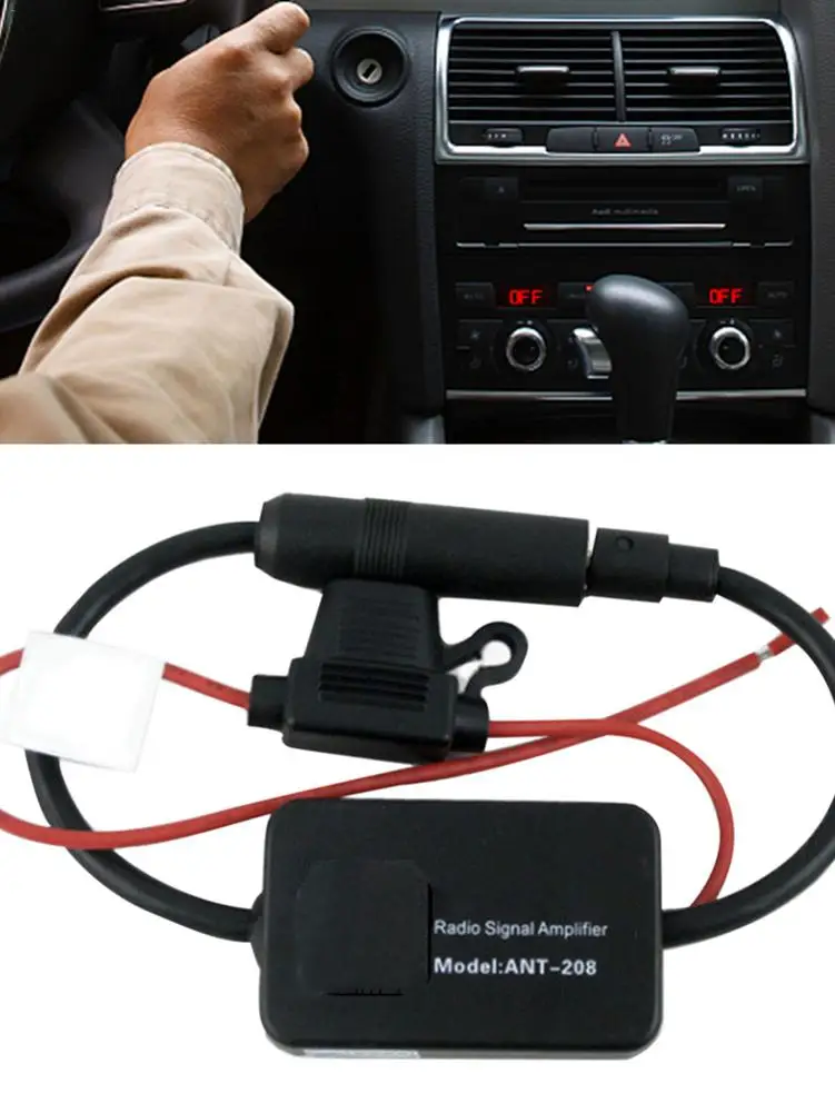 Universal FM Signal Amplifier Car Antenna Radio Anti-interference Car Antenna Radio FM Booster Amp Automobile Parts
Universal FM Signal Amplifier Car Antenna Radio Anti-interference Car Antenna Radio FM Booster Amp Automobile Parts
