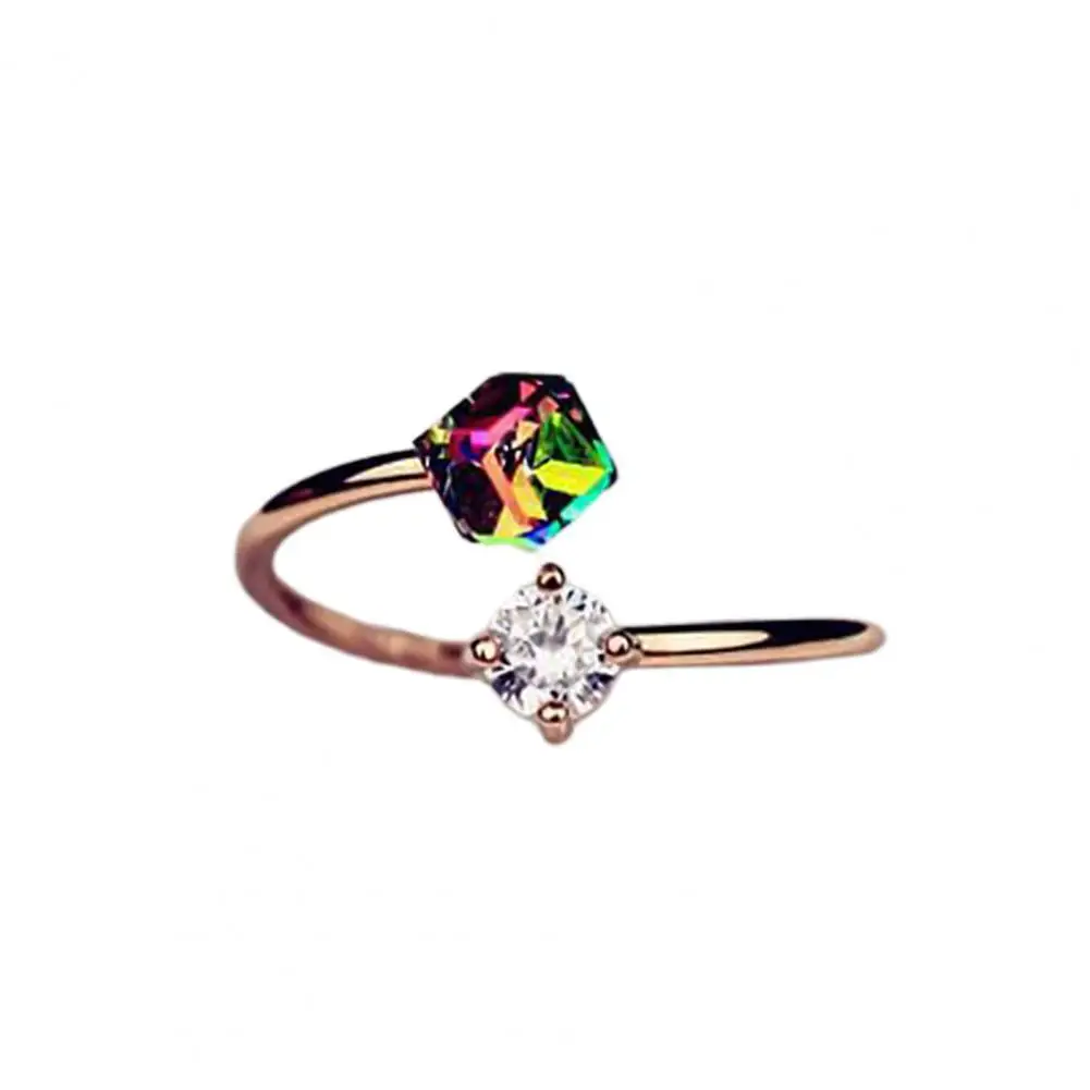 80% Hot Sale Open Ring Adjustable Women Multicolored Cubic Zirconia Jewelry for Engagement
80% Hot Sale Open Ring Adjustable Women Multicolored Cubic Zirconia Jewelry for Engagement