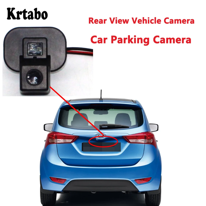 Krtabo Водонепроницаемая Hd CCD для Hyundai ix20 2010 2011 2012 2013 2014 Высокое качество ночное