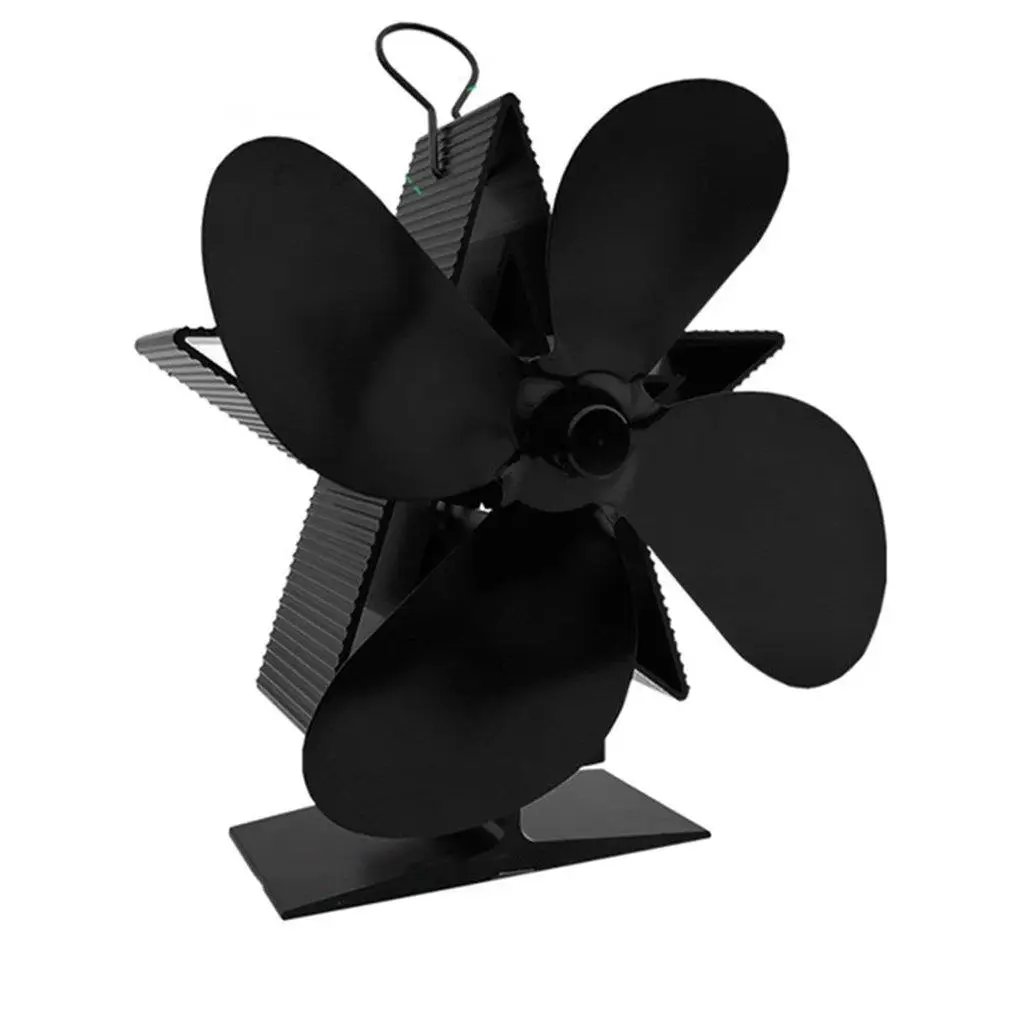 NEW Powered Five Star Shape 4-Blade Stove Fan Eco Friendly Heated Fireplace Fan For Wood Burning Ecological Heat
NEW Powered Five Star Shape 4-Blade Stove Fan Eco Friendly Heated Fireplace Fan For Wood Burning Ecological Heat