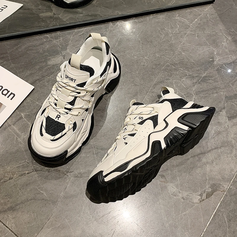 2021 Autumn Women Shoes Chunky Sneakers for Female Couple Shoes Size Vulcanize Shoes Casual Beige Platform Sneakers
2021 Autumn Women Shoes Chunky Sneakers for Female Couple Shoes Size Vulcanize Shoes Casual Beige Platform Sneakers
