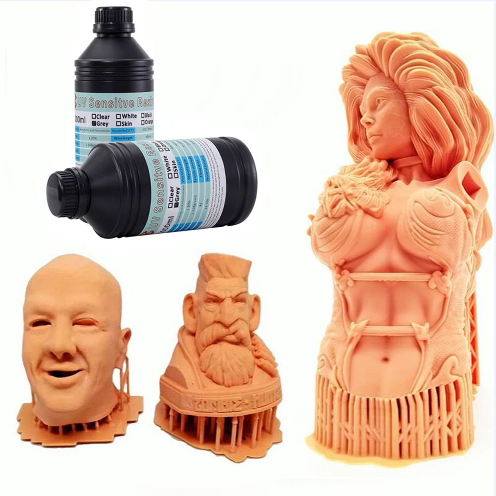 Mono Low Odor 405nm UV Photosensitive Resin Mono Lcd 3d Printer Dental Jewelry and Hobby Model non Casting 3d Printing Material
Mono Low Odor 405nm UV Photosensitive Resin Mono Lcd 3d Printer Dental Jewelry and Hobby Model non Casting 3d Printing Material