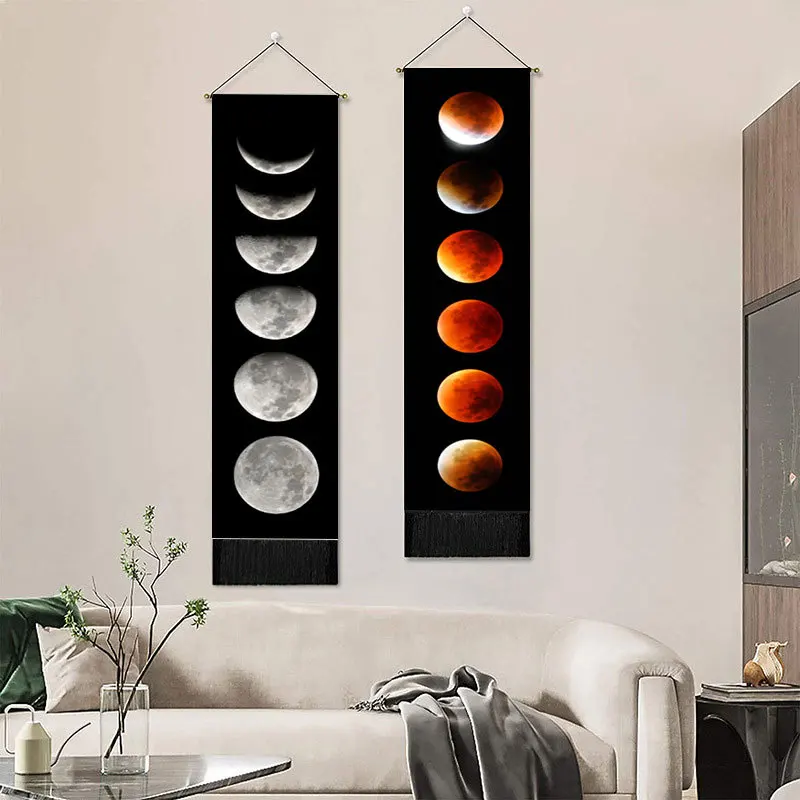 Moon Phase Hanging Tapestry Home Decoration Wall Art Bohemian Cotton Linen Tapestries for Bedroom Living Room Drom Home Decor
Moon Phase Hanging Tapestry Home Decoration Wall Art Bohemian Cotton Linen Tapestries for Bedroom Living Room Drom Home Decor