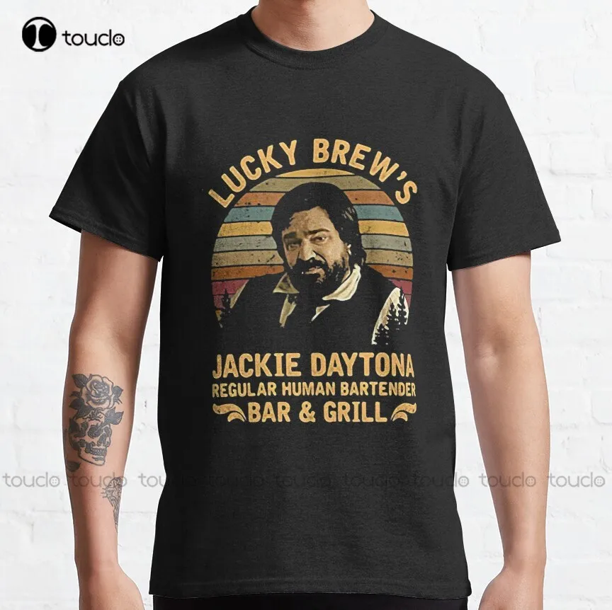 Lucky Brew Jackie - Bar And Grill Vintage Design Classic T-Shirt T Shirt Custom Aldult Teen Unisex Digital Printing Tee Shirt
Lucky Brew Jackie - Bar And Grill Vintage Design Classic T-Shirt T Shirt Custom Aldult Teen Unisex Digital Printing Tee Shirt