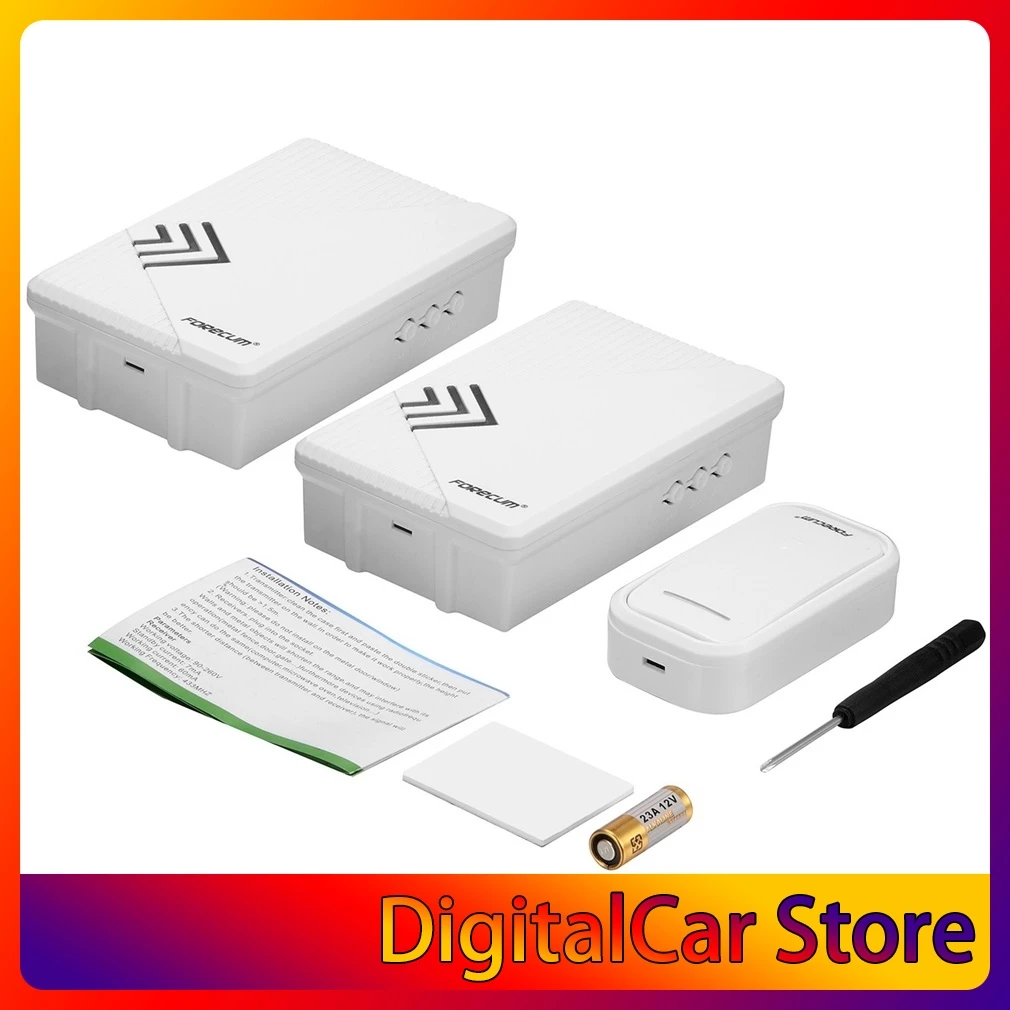 Forecum10 One For One/Forecum10F One For Two Home Household Smart Intelligent Doorbell 36 Music Songs Wireless Door Bell 
Forecum10 One For One/Forecum10F One For Two Home Household Smart Intelligent Doorbell 36 Music Songs Wireless Door Bell