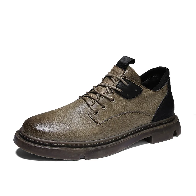 Men's Oxford Shoes business dress British small square block lace up handmade men's shoes fashion board shoes
Men's Oxford Shoes business dress British small square block lace up handmade men's shoes fashion board shoes