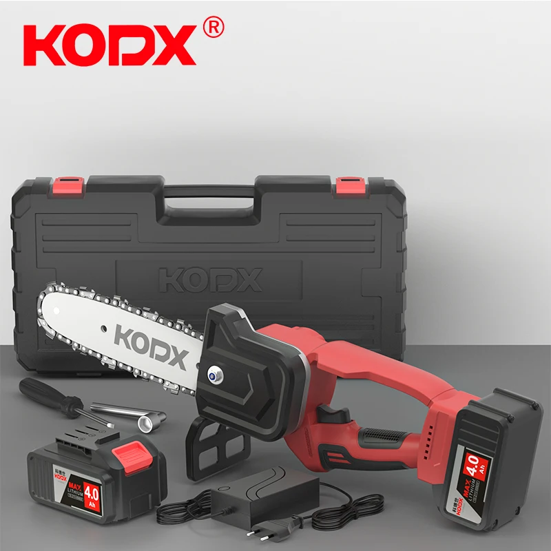 KODX 10 Inch 21V Rechargeable Electric Saw Chainsaw 2100W Brushless Motor Wood Cutter Woodworking Garden Tools
KODX 10 Inch 21V Rechargeable Electric Saw Chainsaw 2100W Brushless Motor Wood Cutter Woodworking Garden Tools