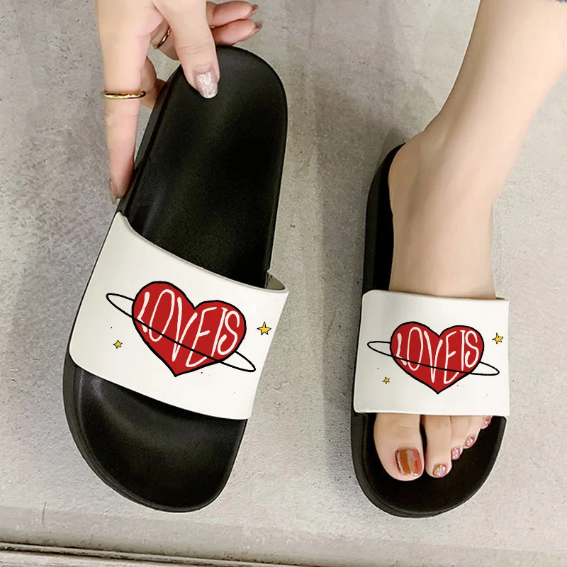 2021 Hipster Women Slippers Red Pink Heart Print Female Harajuku Indoor Bedroom Home Shoes ladies Open Toe Flip Flops for Female
2021 Hipster Women Slippers Red Pink Heart Print Female Harajuku Indoor Bedroom Home Shoes ladies Open Toe Flip Flops for Female