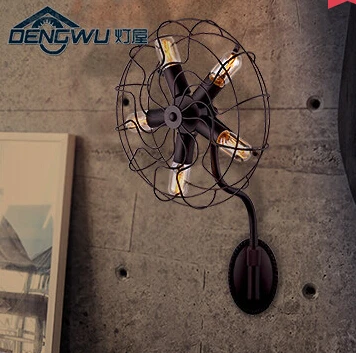 5 Head Loft Style Dining Room Retro Fan Ceiling Lamp Coffee Shop Decoration Lamp Bar Lights Free Shipping Wall Mounted LED Bulbs
5 Head Loft Style Dining Room Retro Fan Ceiling Lamp Coffee Shop Decoration Lamp Bar Lights Free Shipping Wall Mounted LED Bulbs