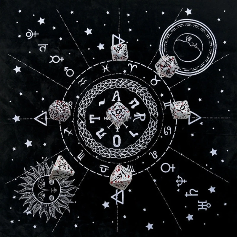 12 Constellations Tarot Card Tablecloth Velvet Divination Altar Cloth Board Game Fortune Astrology Oracle Card Pad
12 Constellations Tarot Card Tablecloth Velvet Divination Altar Cloth Board Game Fortune Astrology Oracle Card Pad