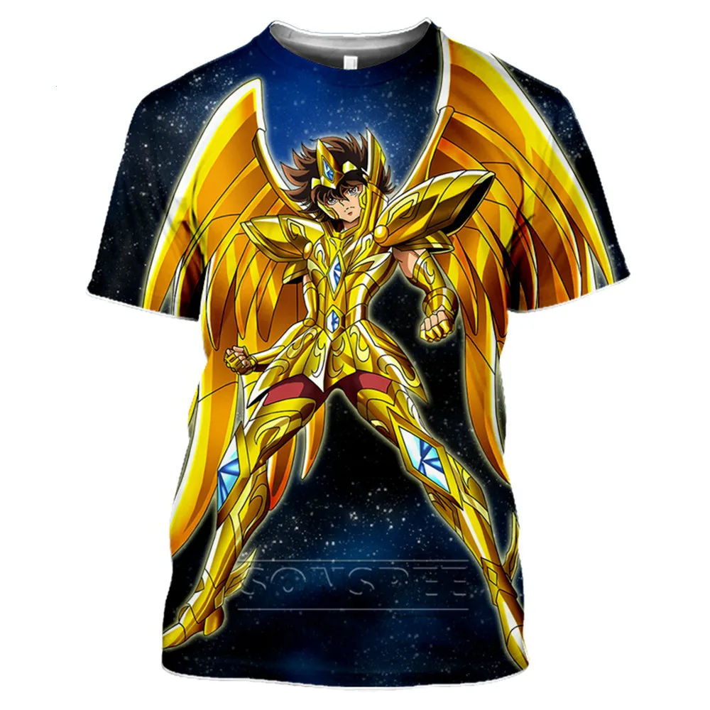Classic Animation Saint Seiya T-shirt Men's Women's 3D Printed Tees Harajuku Short Sleeve T-shirt Men's Streetwear Summer Top
Classic Animation Saint Seiya T-shirt Men's Women's 3D Printed Tees Harajuku Short Sleeve T-shirt Men's Streetwear Summer Top