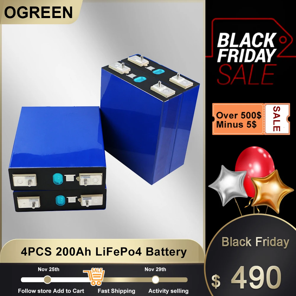 Ogreen 4 шт. 3,2 В Ач Lifepo4 перезаряжаемый фотоаккумулятор 12 В для RV PV Солнечной системы, аккумуляторы для хранения, ЕС, США, без НАЛОГА
Ogreen 4 шт. 3,2 В Ач Lifepo4 перезаряжаемый фотоаккумулятор 12 В для RV PV Солнечной системы, аккумуляторы для хранения, ЕС, США, без НАЛОГА