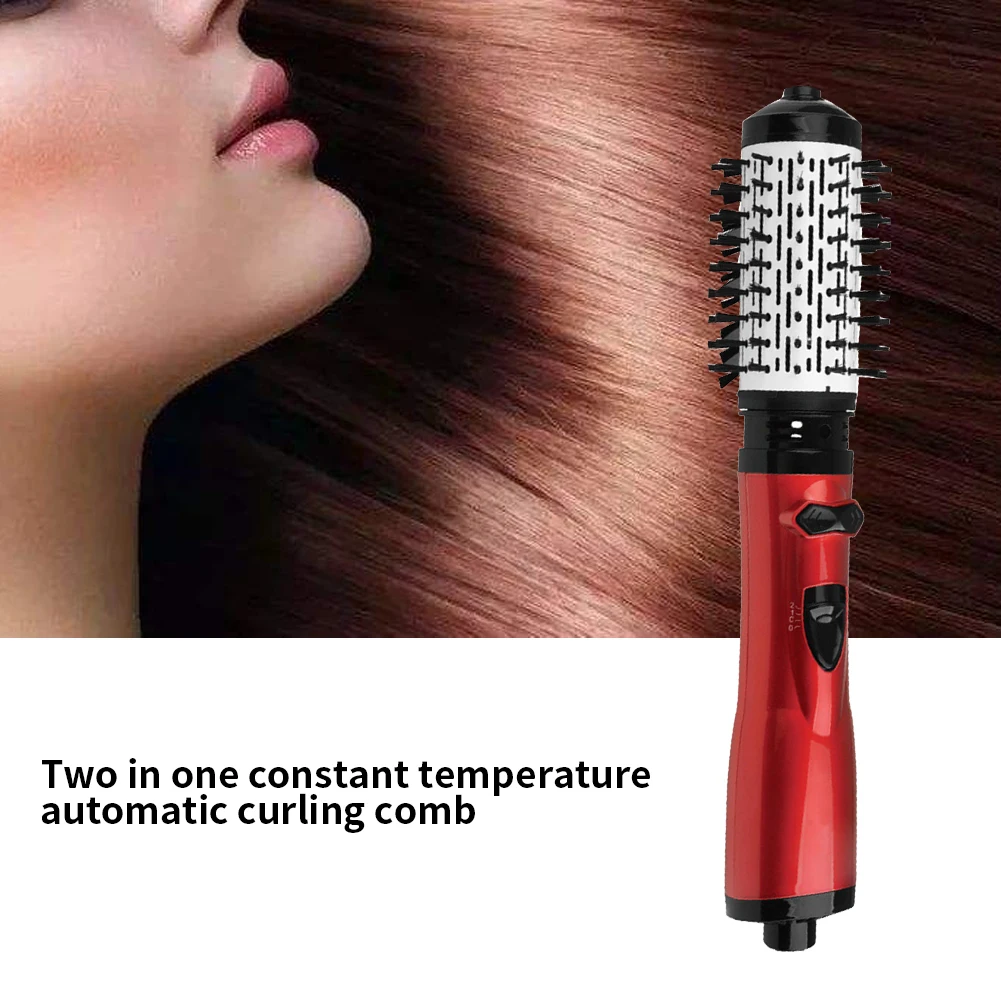 2 In 1 Salon Hot Air Brush Electric Professional Curling Straightening Rotating Styling Hair Dryer Comb Negative Ion Volumizing
2 In 1 Salon Hot Air Brush Electric Professional Curling Straightening Rotating Styling Hair Dryer Comb Negative Ion Volumizing
