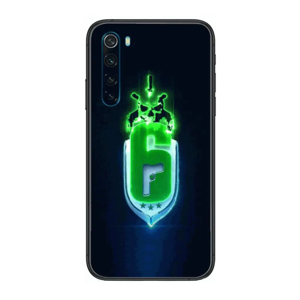 Game Rainbow Six Siege cartoon Phone Case For XiaoMi Redmi Note 9S 8 7 6 5 A Pro T Y1 Anime Black Cover Silicone Back Pretty
Game Rainbow Six Siege cartoon Phone Case For XiaoMi Redmi Note 9S 8 7 6 5 A Pro T Y1 Anime Black Cover Silicone Back Pretty