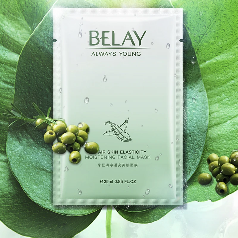 10 Pieces Mung Bean Repair Skin Elasticity Moistening Facial Mask Clear Translucent Skin Mask Refreshing Hydrating Brightening
10 Pieces Mung Bean Repair Skin Elasticity Moistening Facial Mask Clear Translucent Skin Mask Refreshing Hydrating Brightening