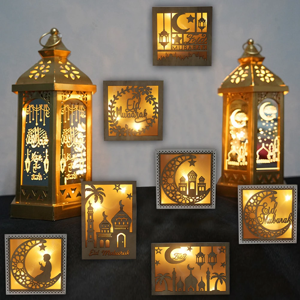KEY-WIN Moon LED Light Ramadan Eid Mubarak Wood Ornament Hanging Pendant Home Decor Muslim Islam Party Decor Holiday Lighting
KEY-WIN Moon LED Light Ramadan Eid Mubarak Wood Ornament Hanging Pendant Home Decor Muslim Islam Party Decor Holiday Lighting