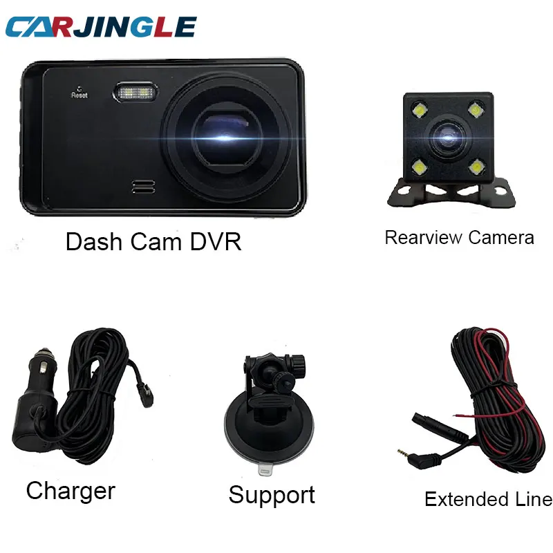 HOT Sale 4inch IPS Touch Screen Dual Lens Car Driving Recorder With G-sensor Night Vision Kirsite Video Camera Auto DVR
HOT Sale 4inch IPS Touch Screen Dual Lens Car Driving Recorder With G-sensor Night Vision Kirsite Video Camera Auto DVR