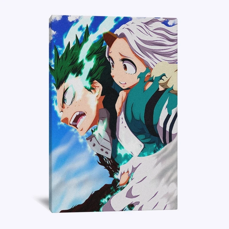 Hot Japan My Hero Academia Deku En Eri Izuku Anime Poster Print Canvas Wall Art Painting Foto Modern Voor Home Decor Living Room
Hot Japan My Hero Academia Deku En Eri Izuku Anime Poster Print Canvas Wall Art Painting Foto Modern Voor Home Decor Living Room
