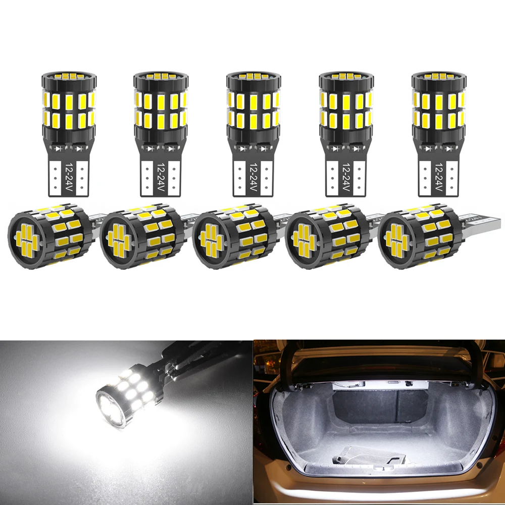 Светодиодные Автомобильные Лампы Canbus T10 W5W для BMW E46, F20, F30, X3, X4, X5, X6, Z1, Z4, Z3, M3, 10 шт.
Светодиодные Автомобильные Лампы Canbus T10 W5W для BMW E46, F20, F30, X3, X4, X5, X6, Z1, Z4, Z3, M3, 10 шт.