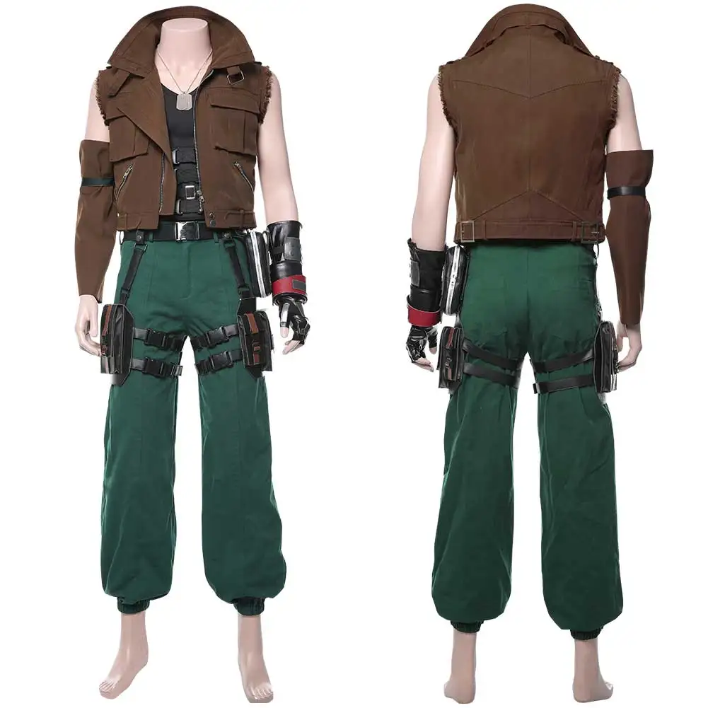 Аниме FF Barret Косплэй Final Fantasy VII Косплэй Баррет Уоллес костюм наряд платье форма костюм для мужчин Рождество Подарок для мальчика
Аниме FF Barret Косплэй Final Fantasy VII Косплэй Баррет Уоллес костюм наряд платье форма костюм для мужчин Рождество Подарок для мальчика