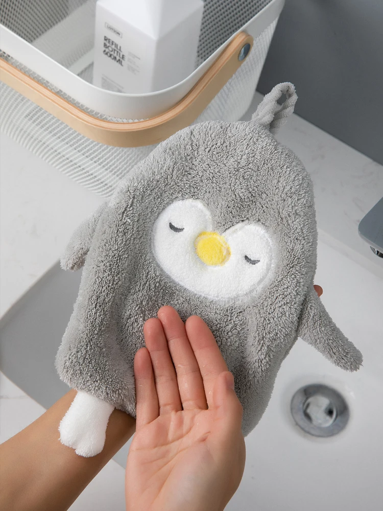 Cute Household Coral Fleece Hanging Lazy Korean Hand Towel Kitchen Bathroom Thickened Absorbent Small Square Towel
Cute Household Coral Fleece Hanging Lazy Korean Hand Towel Kitchen Bathroom Thickened Absorbent Small Square Towel