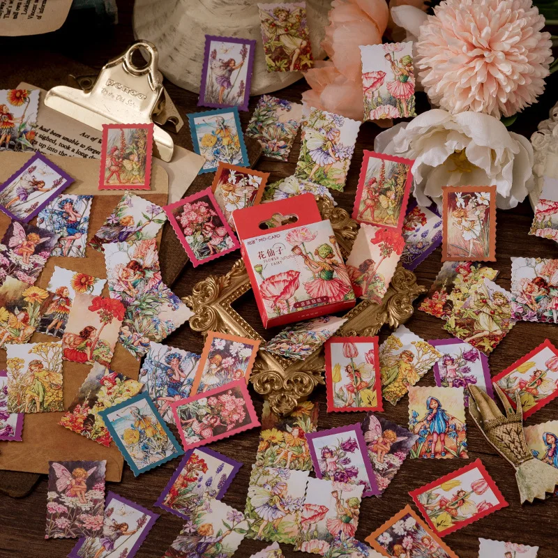Pack of 50 cute magic flower fairy aesthetics diary travel diary paper stickers scrapbook stationery stickers art
Pack of 50 cute magic flower fairy aesthetics diary travel diary paper stickers scrapbook stationery stickers art