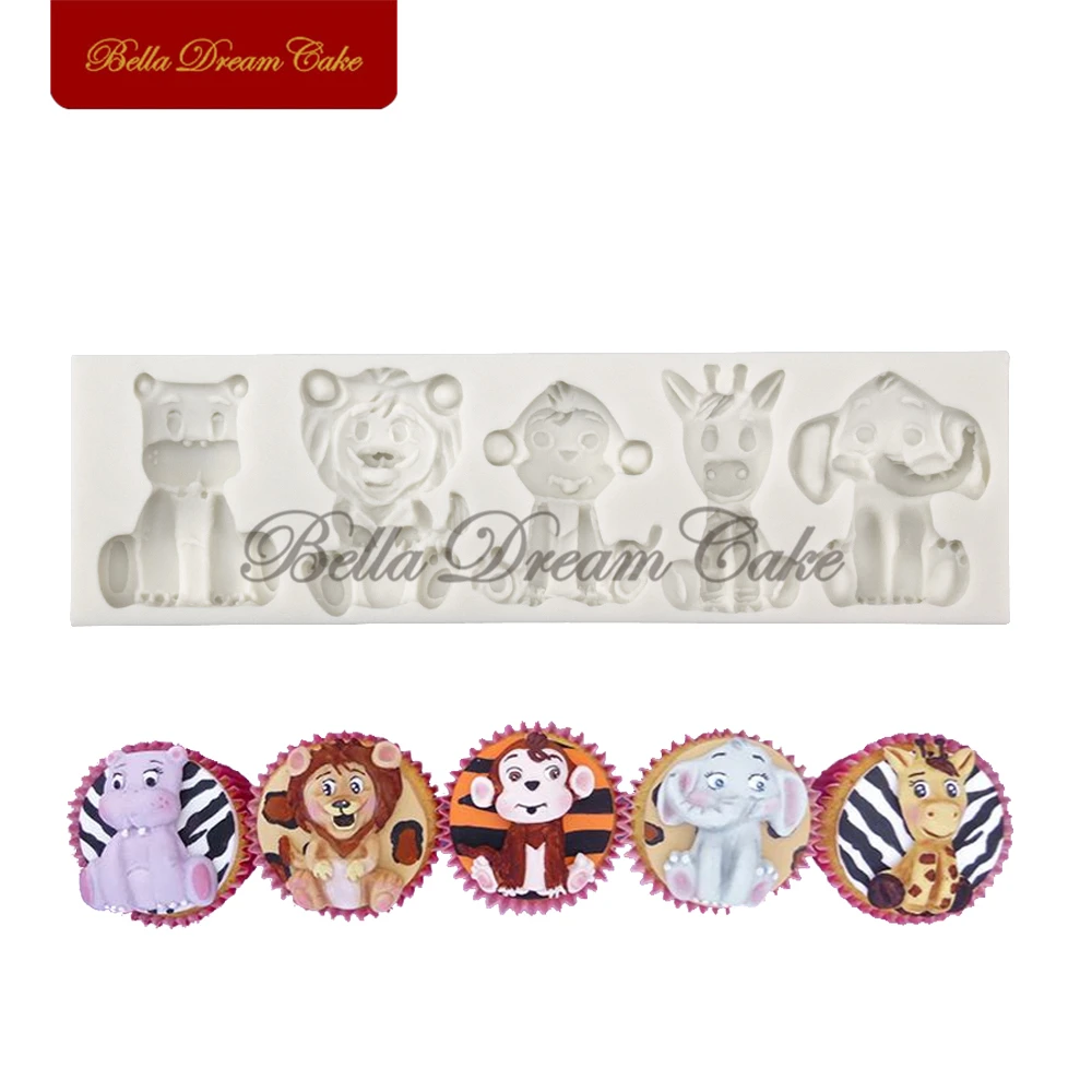 Forest Animals Silicone Mold DIY Chocolate Fondant Cake Mould Handmade Clay Moulds Cake Decorating Tools Baking Accessories
Forest Animals Silicone Mold DIY Chocolate Fondant Cake Mould Handmade Clay Moulds Cake Decorating Tools Baking Accessories