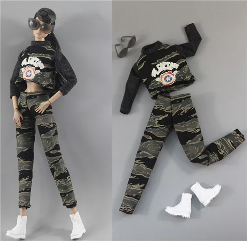 Clothing set / hat top skirt bag shoes sunglasses set outfit / doll accessories for 30cm doll / 1/6 doll clothes
Clothing set / hat top skirt bag shoes sunglasses set outfit / doll accessories for 30cm doll / 1/6 doll clothes