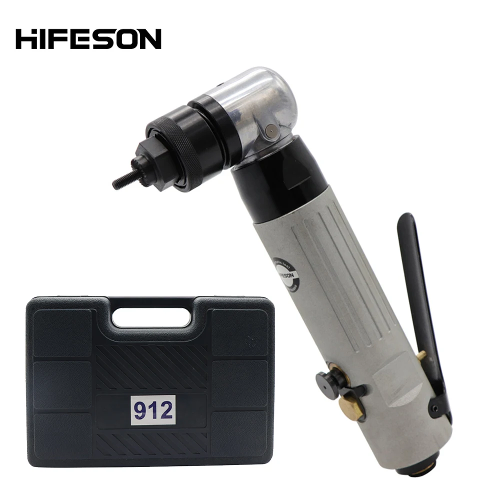 HIFESON Pneumatic Air Right Angle Rivet Nut Guns Automatic Insert threaded Riveters Nuts Tool for M3 M4 M5 M6 M8 M10
HIFESON Pneumatic Air Right Angle Rivet Nut Guns Automatic Insert threaded Riveters Nuts Tool for M3 M4 M5 M6 M8 M10