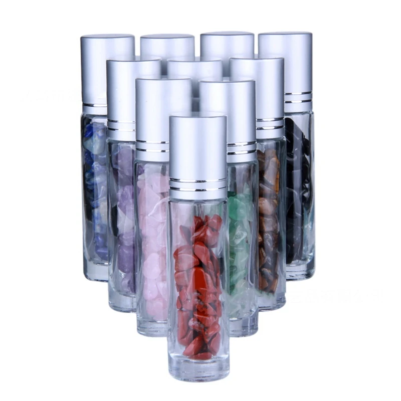 10Pcs Natural Gemstone Jade Roller Bottle Refillable Essential Oil Bottle Roller Ball Bottles 10Ml
10Pcs Natural Gemstone Jade Roller Bottle Refillable Essential Oil Bottle Roller Ball Bottles 10Ml