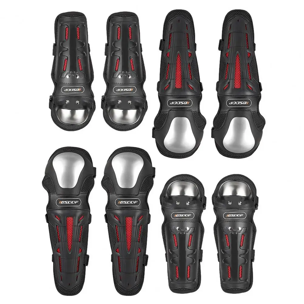 4Pcs/Set Windproof High-strength Alloy Protective Gear Elbow Knee Pads Riding Guards for Motorcycle
4Pcs/Set Windproof High-strength Alloy Protective Gear Elbow Knee Pads Riding Guards for Motorcycle